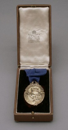 Omar Ramsden Silver Badge of Office - The London Master Printers Association